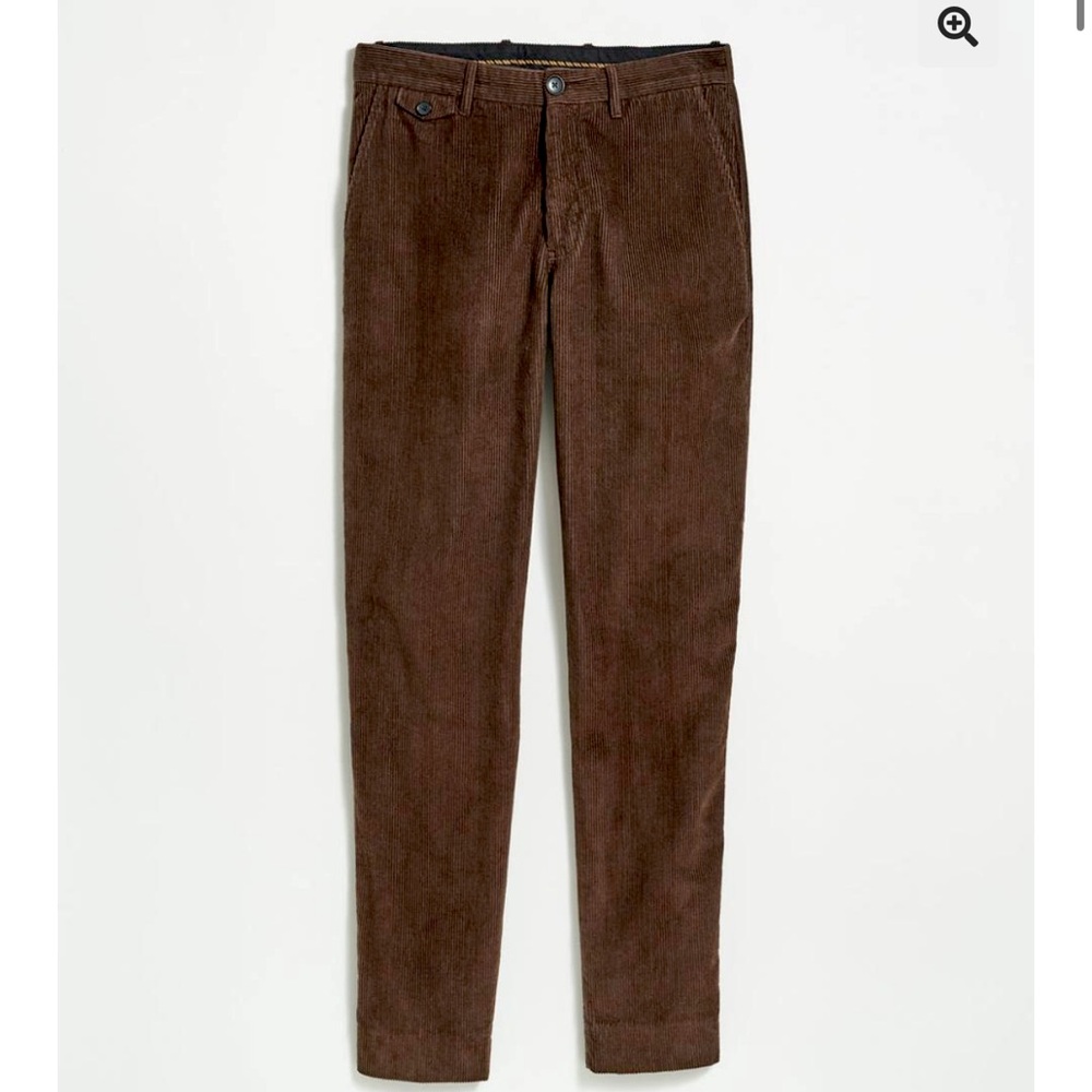 Billy Reid Moore Chocolate Brown Corduroy Pants